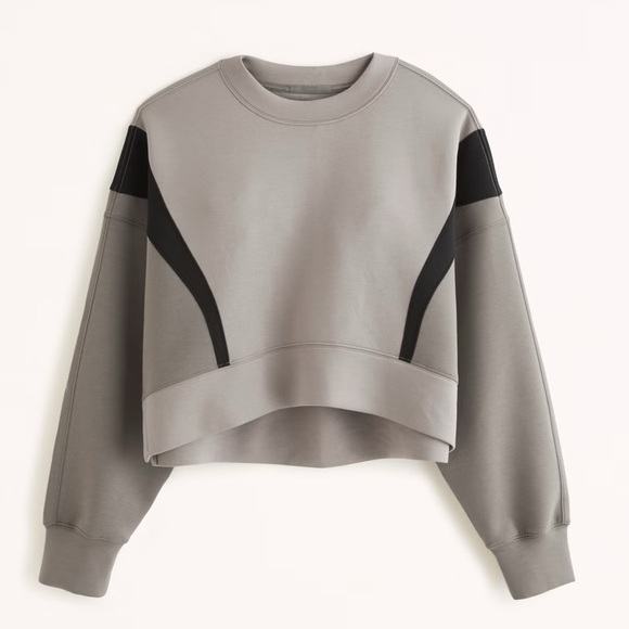 Abercrombie & Fitch Tops - YPB neoKNIT cropped sweatshirt from Abercrombie & Fitch